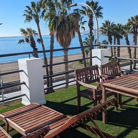 Loft con gran terraza en primera linea de playa Málaga Exterior foto